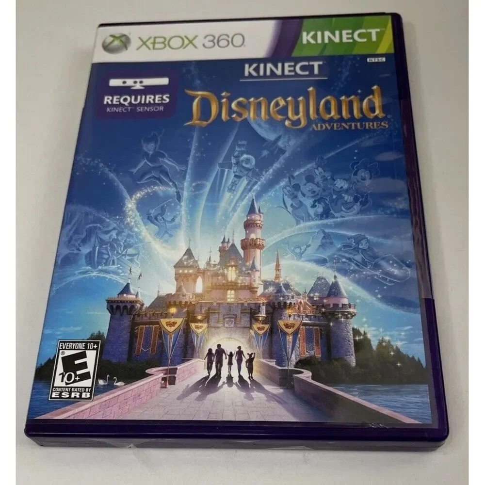 Xbox 360 Kinect Disneyland Adventures Video Game (Microsoft Xbox 360, 2011)‎